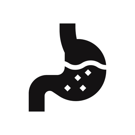 Stomach vector iconのイラスト素材