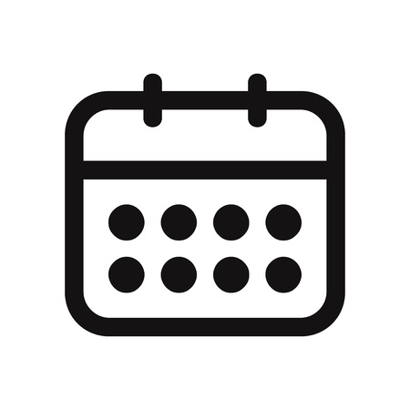 Calendar vector iconのイラスト素材
