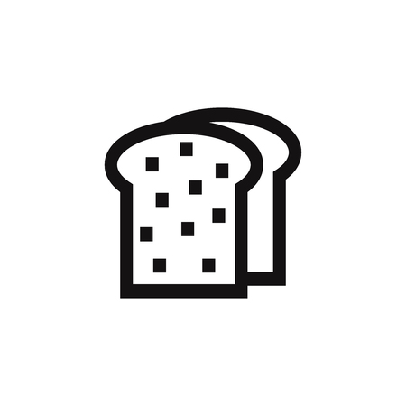 Bread vector iconのイラスト素材