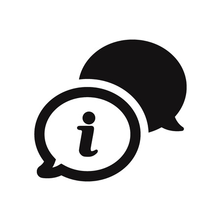 Conversation vector iconのイラスト素材