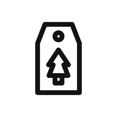 Price tag for Christmas vector iconのイラスト素材