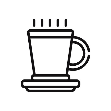 Hot drink vector iconのイラスト素材