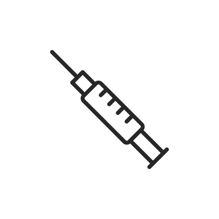 Syringe vector iconのイラスト素材
