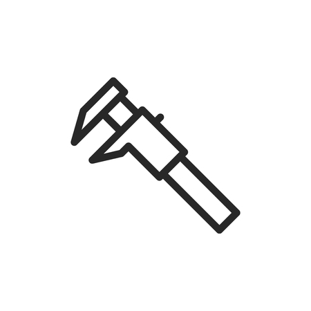Architectural ruler vector iconのイラスト素材