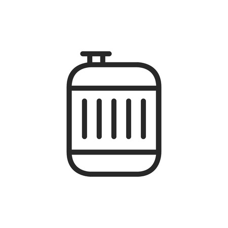 Jerrycan vector iconのイラスト素材