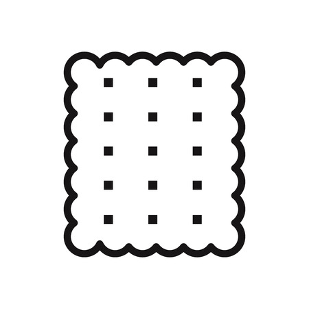 Cracker vector iconのイラスト素材
