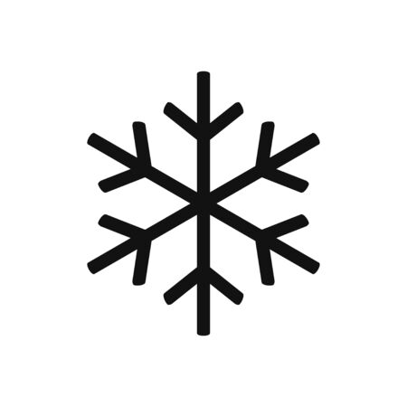 Snowflake vector icon in modern design style for web site and mobile appのイラスト素材