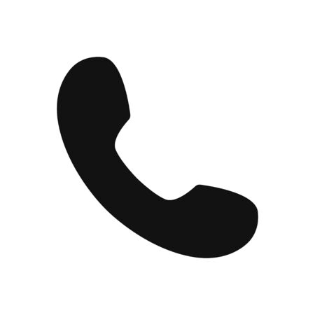 Phone vector icon, call symbol in modern design style for web site and mobile appのイラスト素材