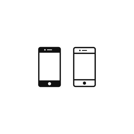 Smartphone icon vector. Mobile phone signのイラスト素材