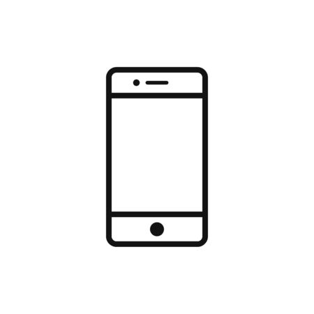 Smartphone icon vector. Mobile signのイラスト素材