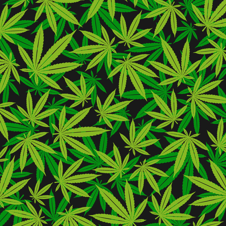Cannabis, marijuana background Vector illustrationのイラスト素材
