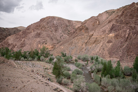 red Mars mountainsの写真素材