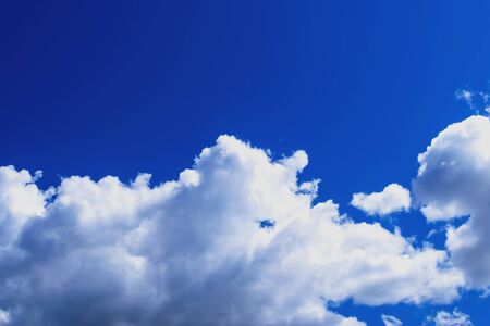 soft white clouds against blue sky background.Abstract nature background of beautiful clear blue...