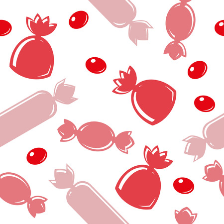 Seamless texture of candyのイラスト素材