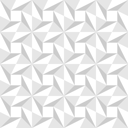 Monochrome geometric seamless pattern. Background. Vector illustrationのイラスト素材