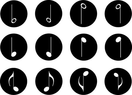 Icon. Music notes. Vector. Similar images can be found in my gallery.
の写真素材