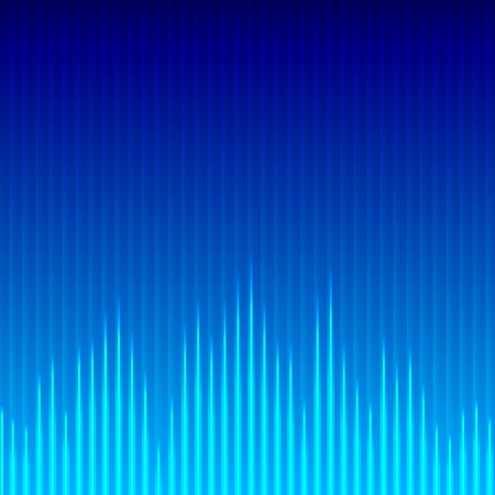 Vector Illustration of  digital equalizerのイラスト素材