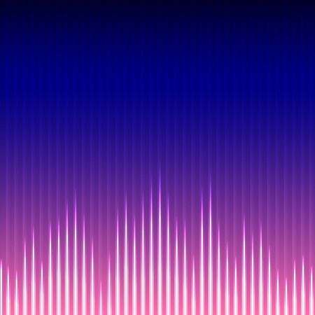 Vector Illustration of  digital equalizerのイラスト素材