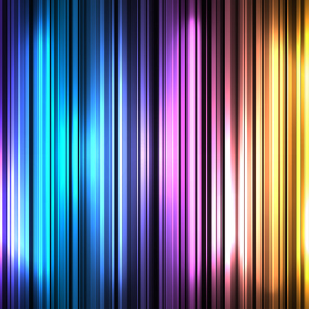 Vector Illustration of  Colorful and shiny stripes background. With place for your text.のイラスト素材