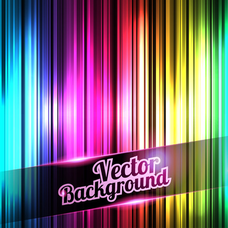 Colorful and shiny stripes background. With place for your textのイラスト素材