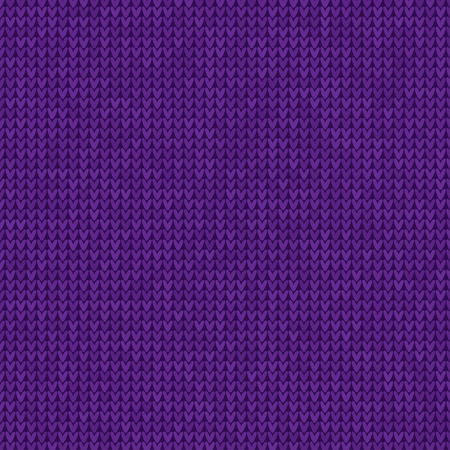 Vector Illustration Knitted violet backgroundのイラスト素材