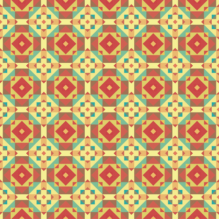 Vector Graphic seamless colorful pattern. Flat styleのイラスト素材