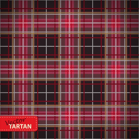 Illustration of vector Seamless tartan patternのイラスト素材