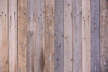 Photo of brown grunge wood texture with vertical stripesの写真素材
