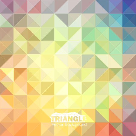 Vector illustration Abstract colorful triangle backgroundのイラスト素材