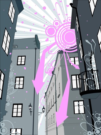 The Townのイラスト素材