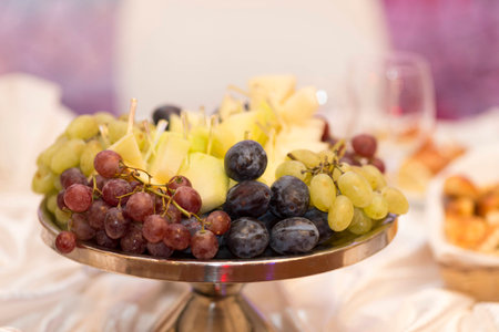 Fruit on the tableの写真素材