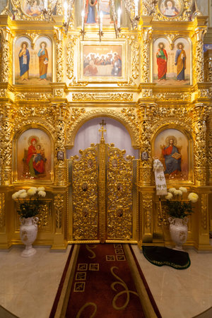 The church in the monasteryのeditorial素材