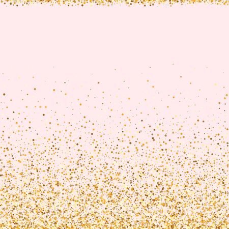 Yellow Round Holiday Pink Background. Effect Shine Pattern. Gold Circle Bright Background. Glow Glamour Wallpaper.のイラスト素材