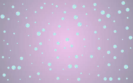 Colored Round FallingFestive Blue Background. Colorful Invitation Polka Texture. Independence Postcard. Multicolored Happy Wallpaper.のイラスト素材