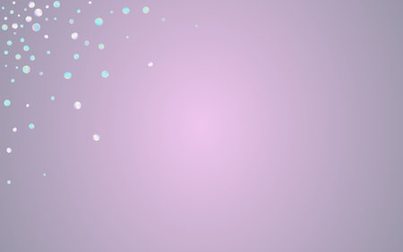 Colorful Circle Celebrate Blue Background. Colored Celebration Dot Pattern. Effect Banner. Magic Fun Card.のイラスト素材