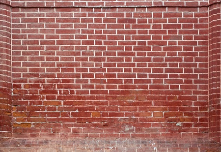 red brick wall texture の写真素材