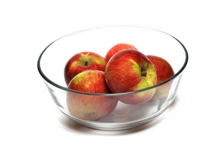 A picture of several fresh apples - red and greenの写真素材