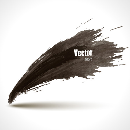 Hand Drawn Watercolor Grunge background, Vector Illustration. Darkのイラスト素材