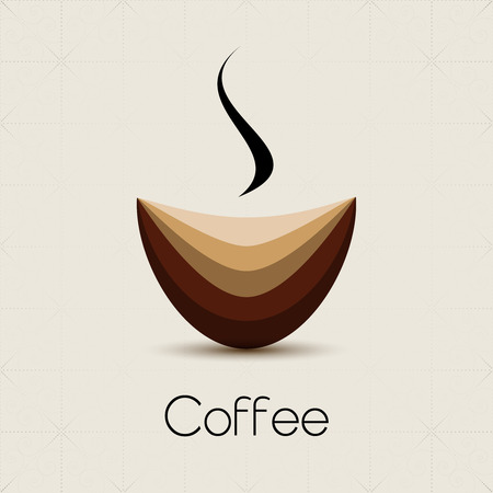 Coffehouse coffee cup vector illustrationのイラスト素材