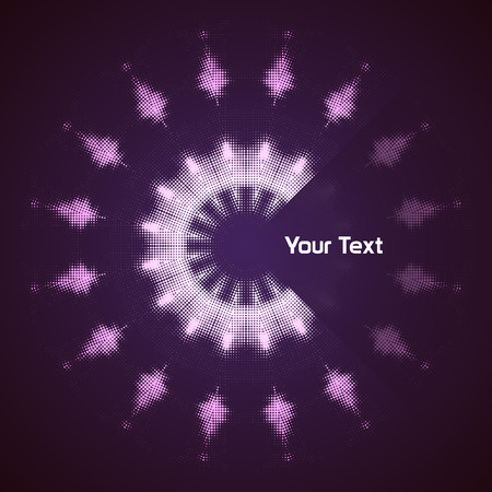 Abstract glowing background with lights, sparkles vectorのイラスト素材
