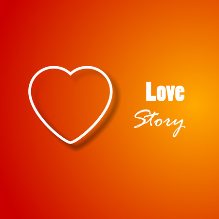 Romantic background with heart for your designs.のイラスト素材