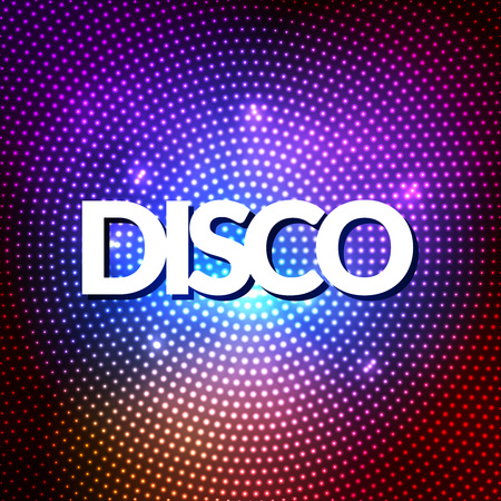 Disco party lights gold background. Hot dance background. Dance floor vector. Disco dance floor. Disco poster. Dance club. Party gold sparkle background. Dance Party Night Poster Background Templateの写真素材