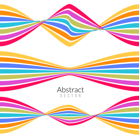 Vector abstract flat lines background for business.のイラスト素材