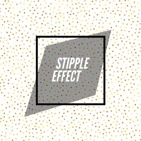 Abstract vector stipple dots pattern black. Polka dots.のイラスト素材