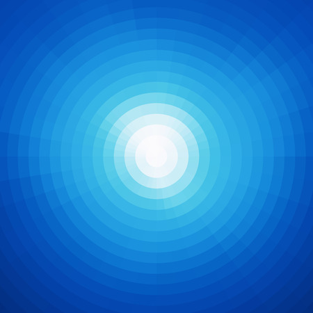 Radial background design. Abstract blue vector art pattern. Graphic element, gradient underwater illustration.のイラスト素材