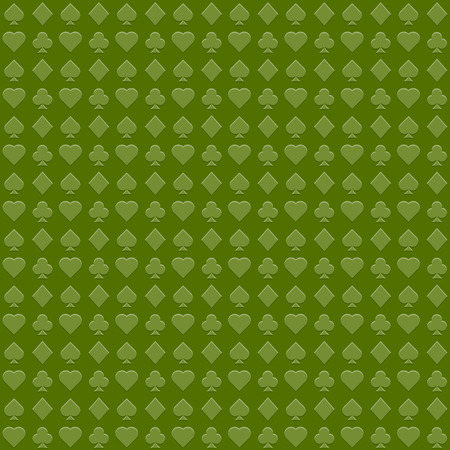 Abstract play cards symbol seamless pattern. Casino playing cards symbol concept background.のイラスト素材