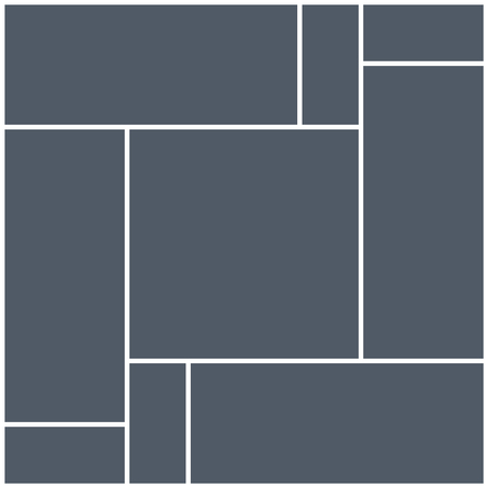 Montage collage photo frame template. Image picture background montage poster design.のイラスト素材