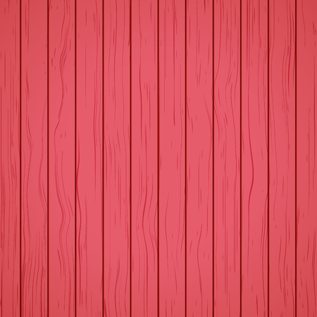 Painted ref wood background material. Textured red wooden wall surface board panel.のイラスト素材