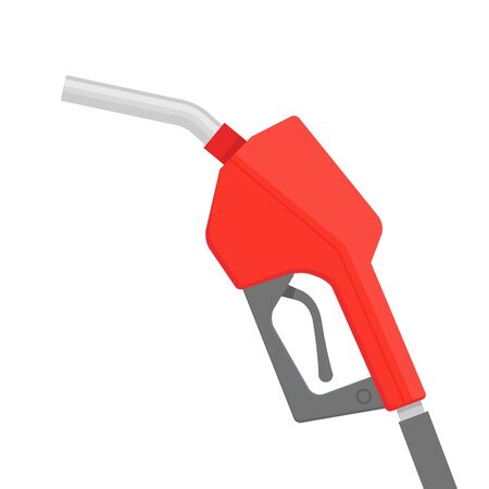 Fuel pump petrol icon. Gas pump gun logo vector pipe gasolineのイラスト素材
