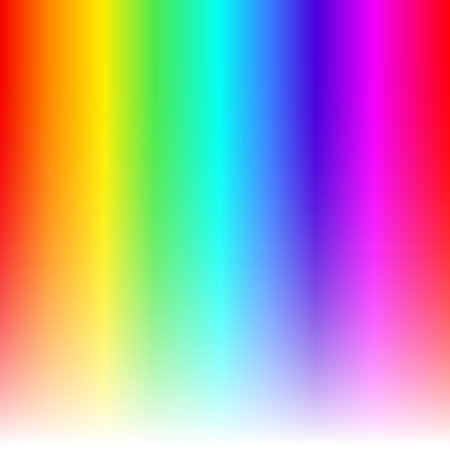 Color picker rainbow gradient selector hue spectrum chart guide. Design abstract color picker gradient background.のイラスト素材